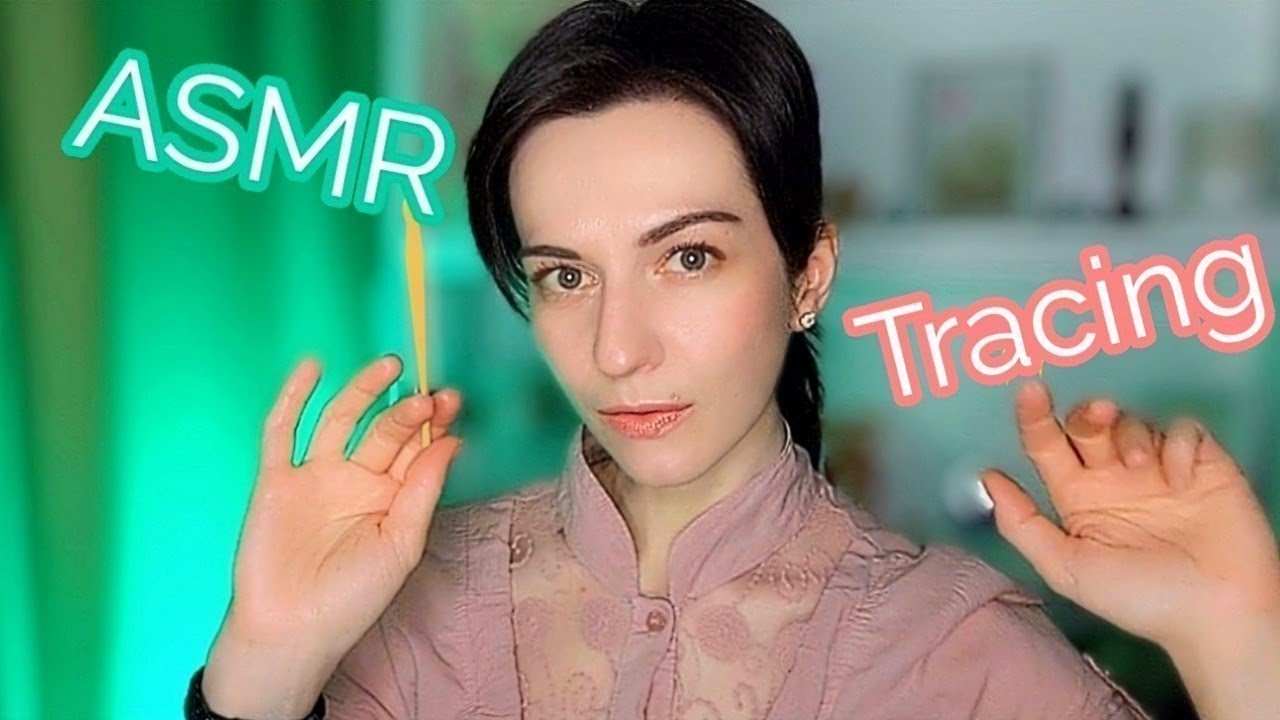 АСМР 🌸 Розслаблюючий та гіпнотизуючий трейсінг🌍Тихий голос✨️ASMR українською мовою🔹️ASMR Quiet voice