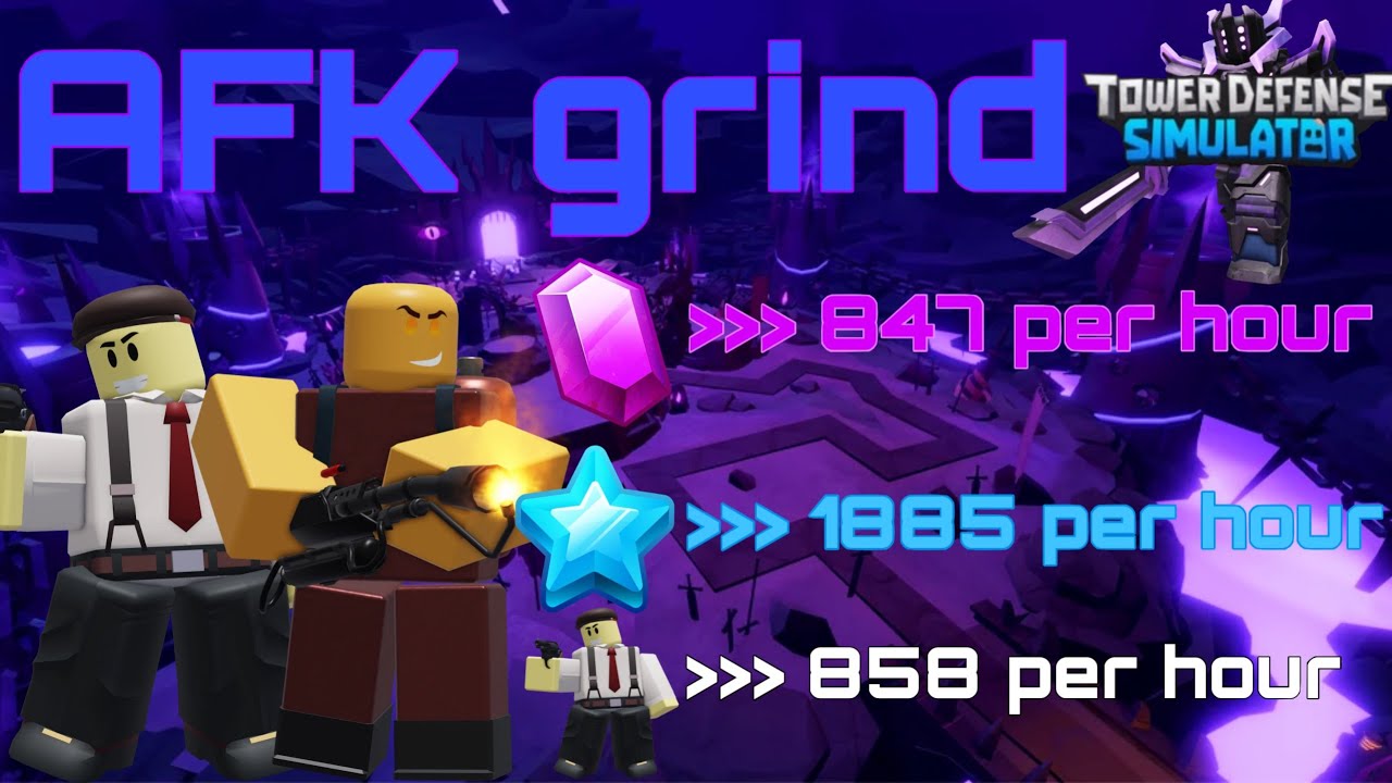 *NEW* TDS AFK gem grind + kingpin grind (No ST, No Skill Tree)