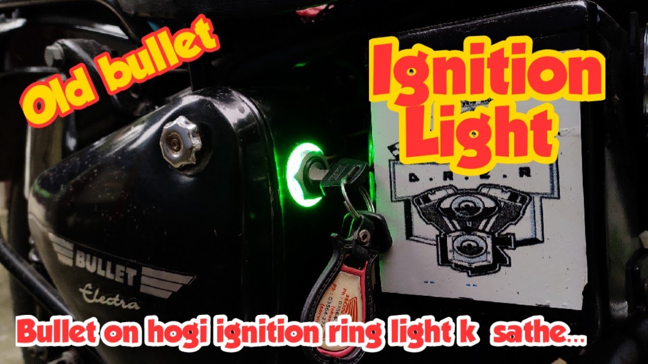 Ignition Ring Light on Old Bullet 350 CI || Classic 350  ||  All UCE Models