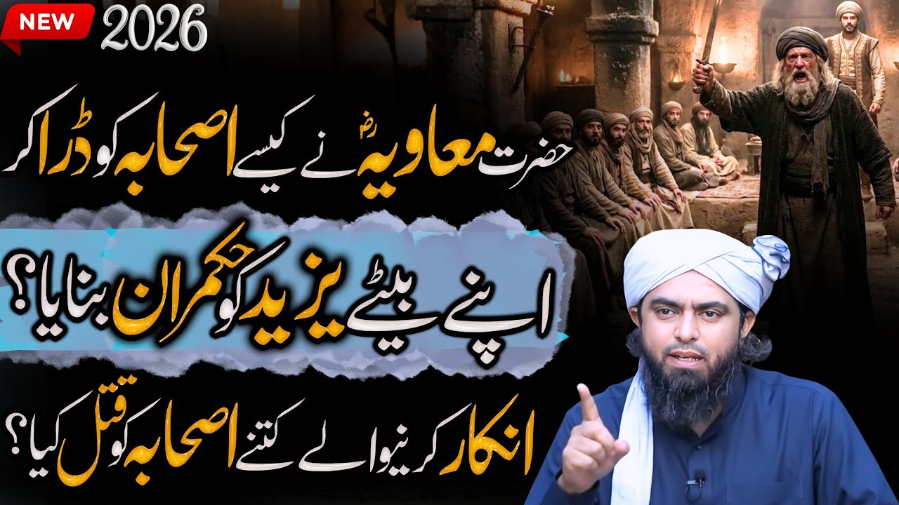 Muawiya RA yazeed ki Bait kaise krwai | 4th Fitna in Islam | Engineer Muhammad Ali Mirza