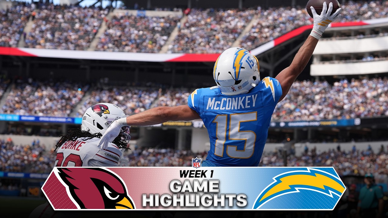 Arizona Cardinals vs. Los Angeles Chargers Game Highlights | NFL 2026 Season Week 1
