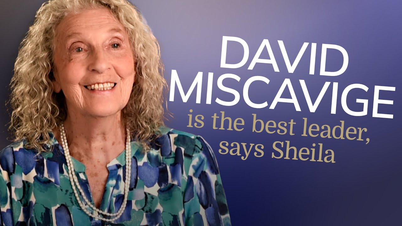 David Miscavige is the best leader, says Sheila