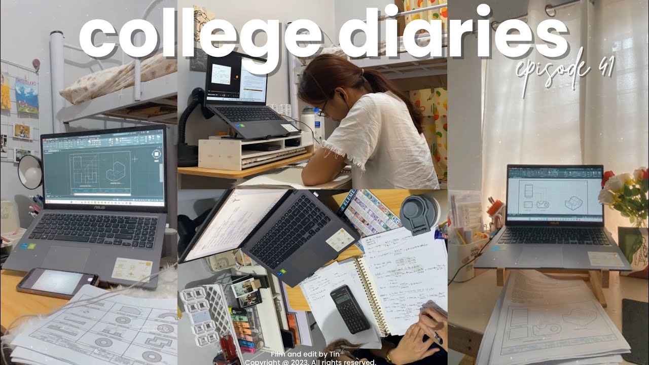 productive uni vlog ✨study with me✍️ engineering plates, midterms | SLU College Diaries ep. 41