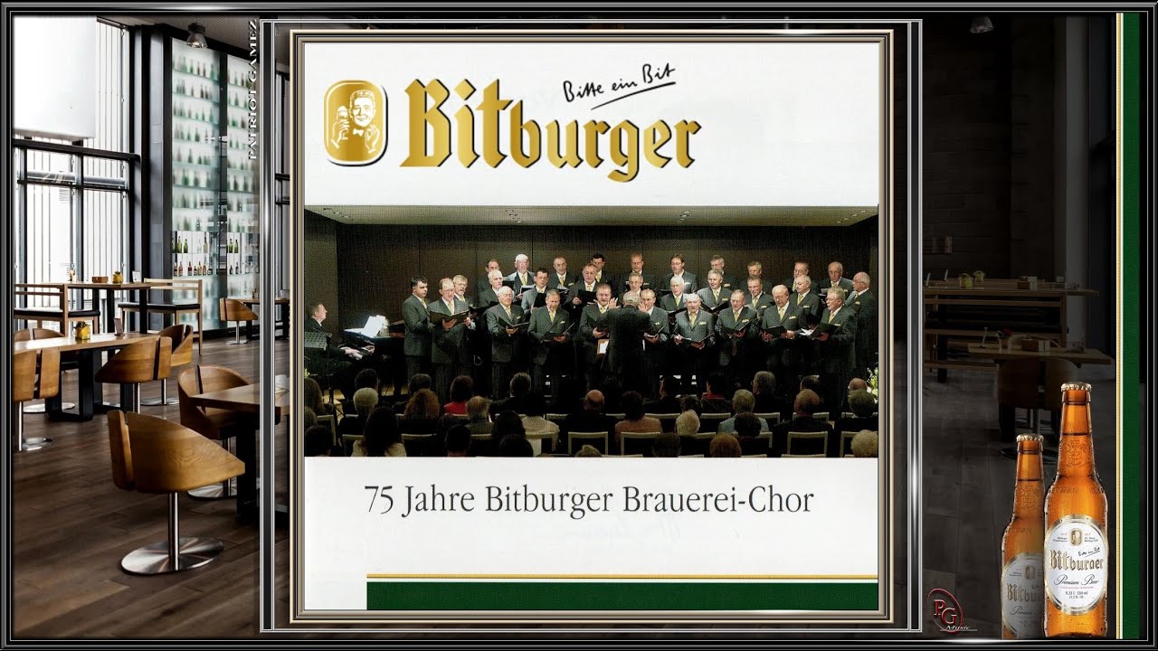 DER BITBURGER BRAUEREI-CHOR ~ Halleluja - Kobi Oshrat, Satz: Hans Schlaud ~ Ltg. WALTER LARUSCH...