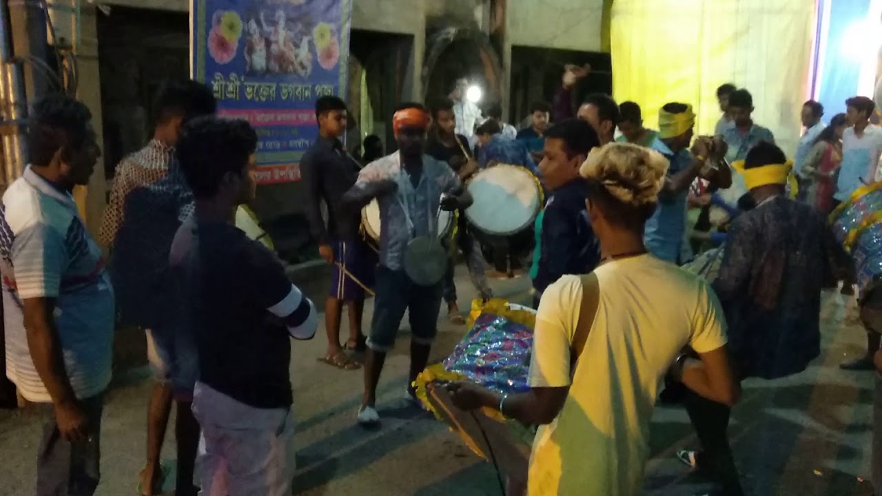 Nabadwip rash 2018 tasa (joy ma kali dhol tasa party)