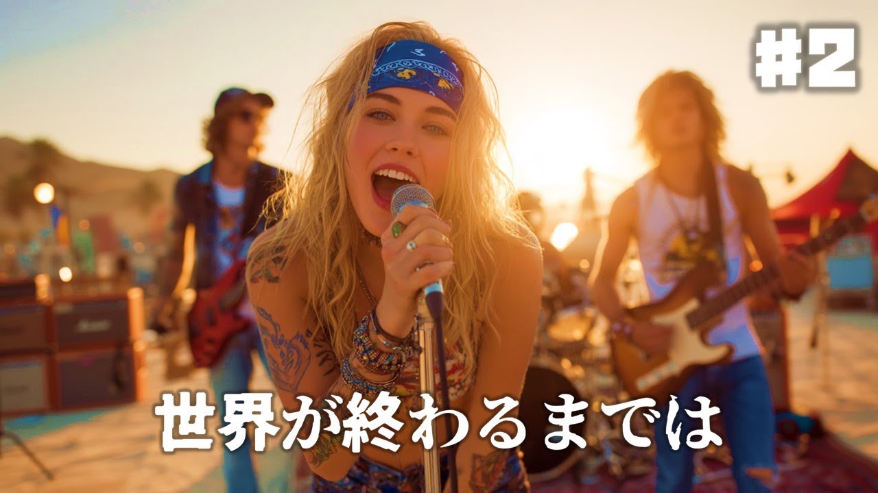 【スラムダンク】WANDS “世界が終わるまでは...”🎸LAメタル女子が歌う | LA Metal Rock Tribute-style ver.【#2 トリビュートver.】SLAM DUNK