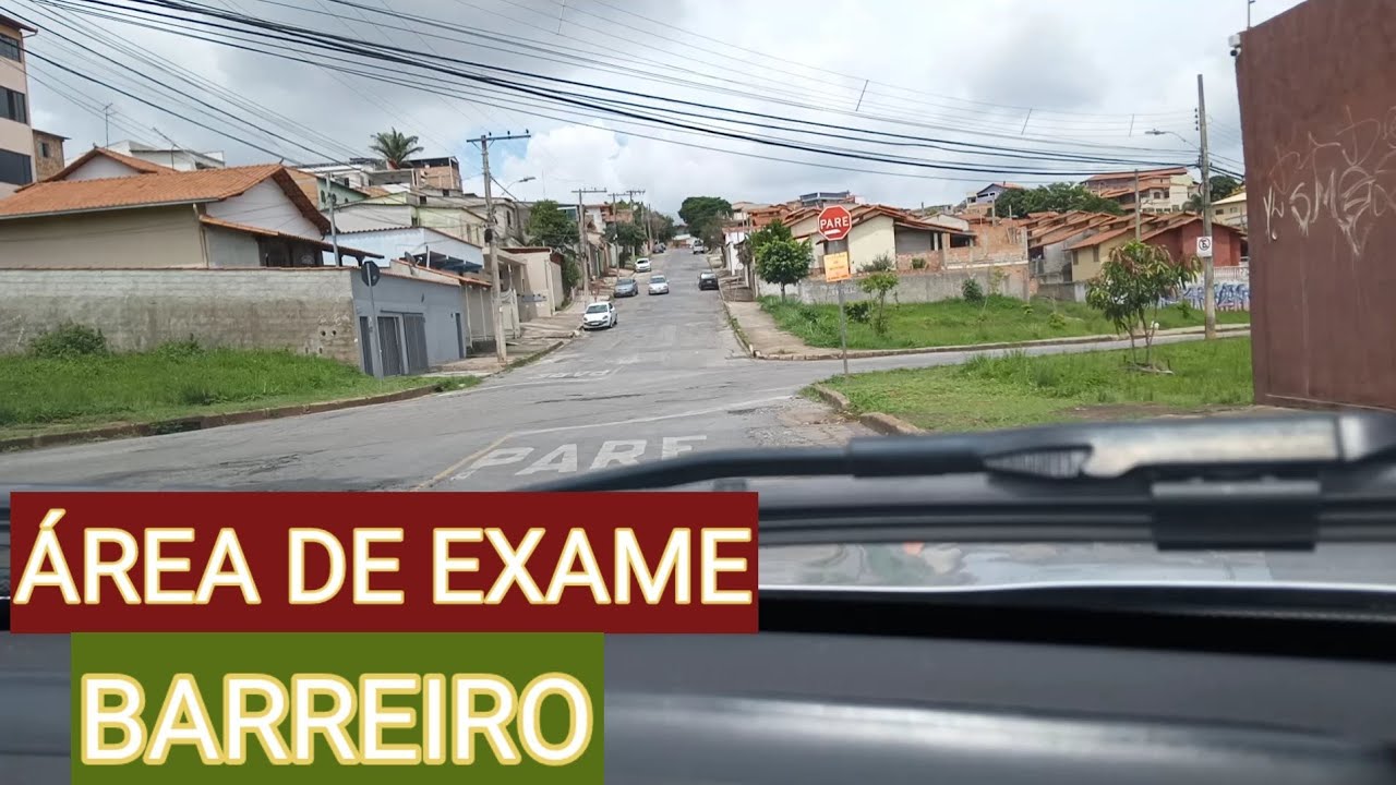 ÁREA DE EXAME DO BARREIRO #autoescola #cnh #direção #dirigir