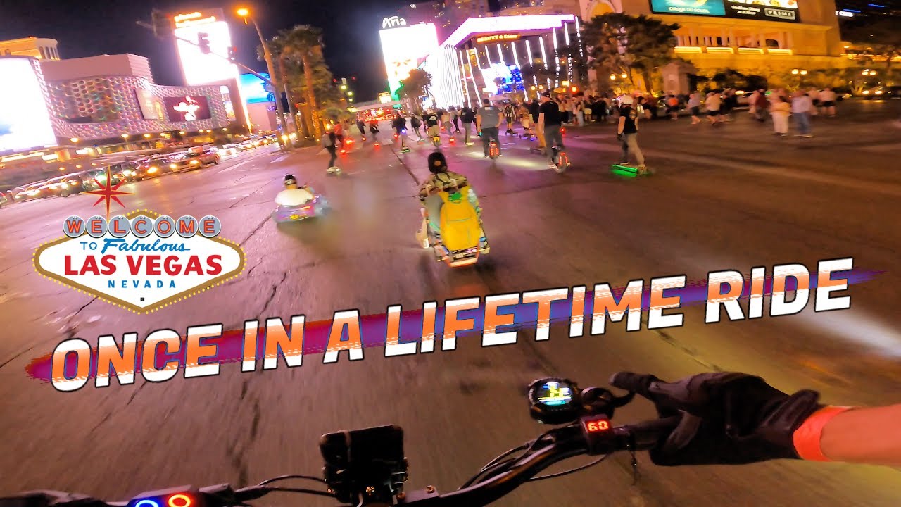 ONCE IN A LIFETIME Las Vegas Strip Takeover PEV Group Ride! | ESK8CON 2022 | GoPro RAW POV Unedited