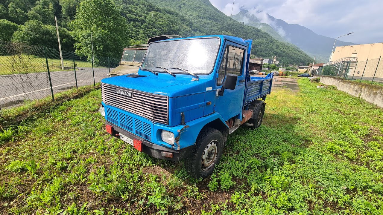 4x4 Ofroad Bremach Ein Kipplastwagen mit Allrad!