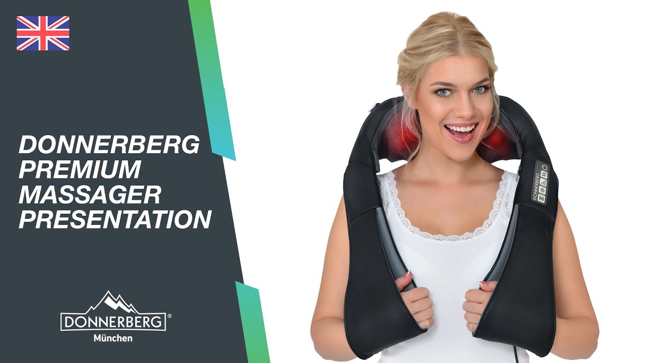 Donnerberg Premium Neck Massager NM-089 - Presentation