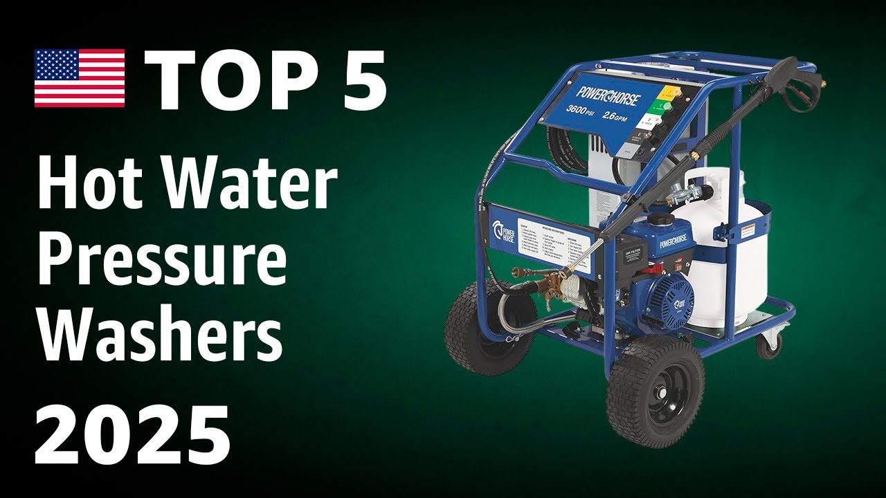 TOP—5. Best Hot Water Pressure Washers 2025