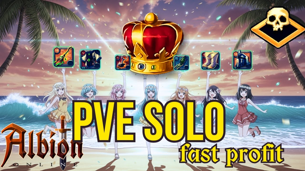 PVE Solo &ndash; Avalon Roads 27 MIN NONSTOP PVE &ndash; ALBION ONLINE