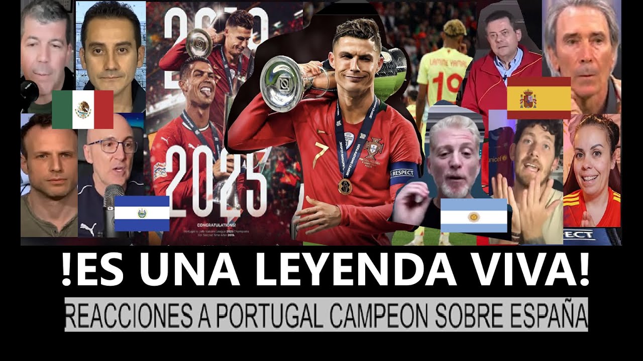 ES INOXIDABLE! PRENSA MUNDIAL se RINDE  a CR7 RONALDO tras ser CAMPEON con PORTUGAL 2 ESPA&Ntilde;A 2