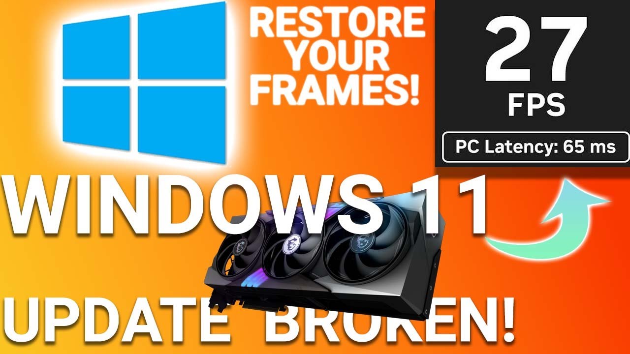 Windows 11 сломала производительность Nvidia в играх? Обновление безопасности KB5074109 ухудшает ...