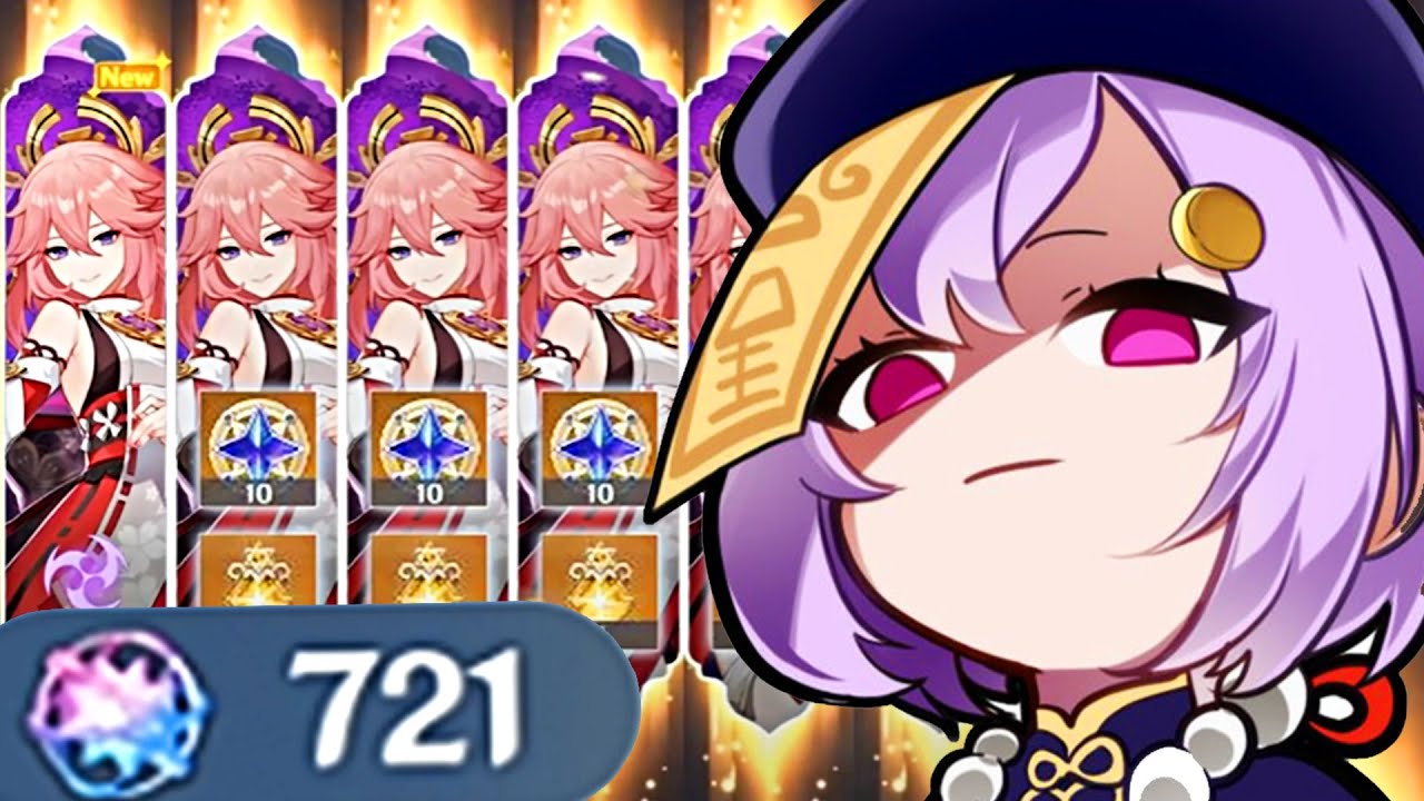 UN ABONNÉ VEUT YAE C6 MAIS... Portail Héros et Armes 700 INVOCATIONS - Genshin Impact