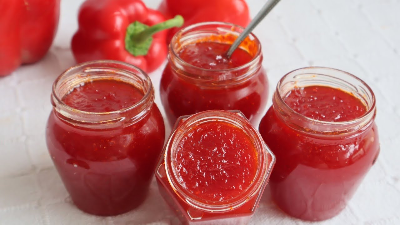 MERMELADA DE PIMIENTO ROJO 🌶️DULCE || Una delicia 😋