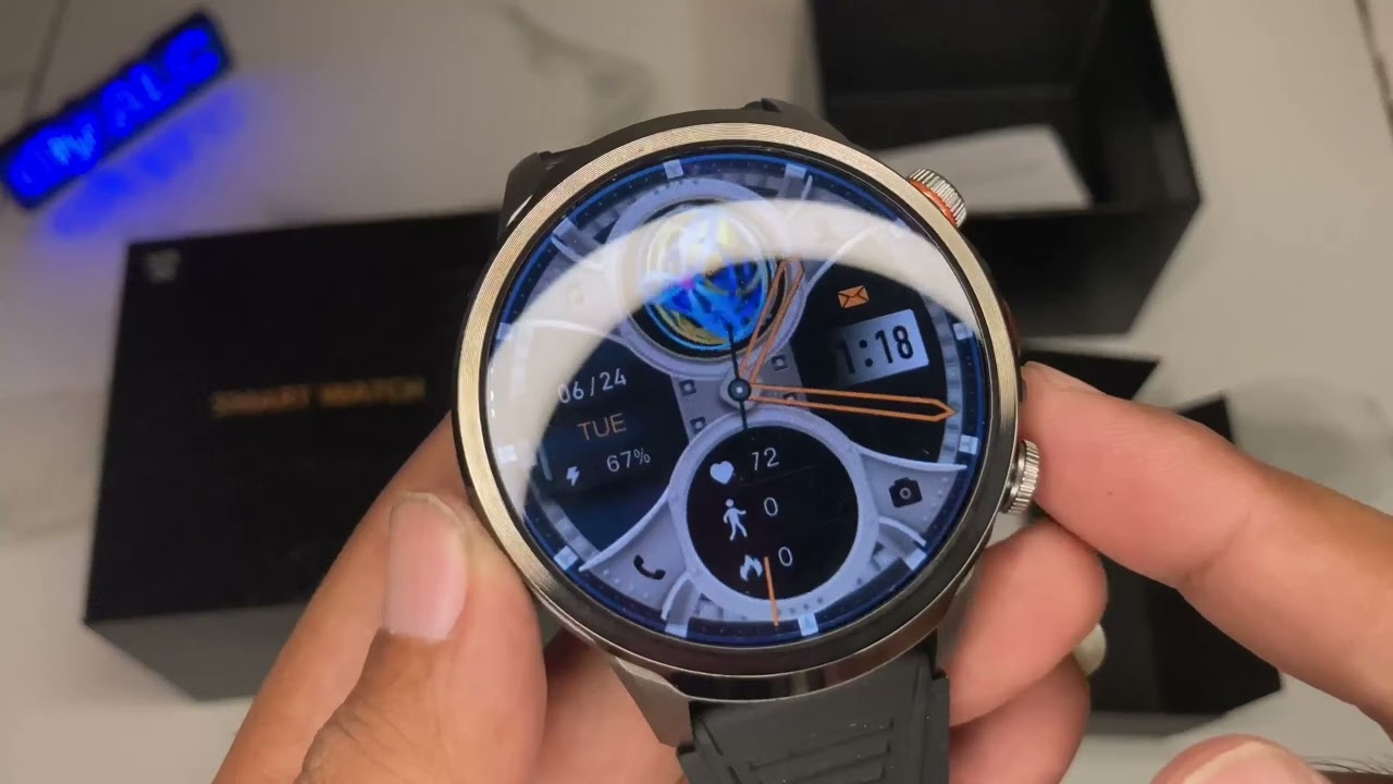 Review H18 Pro Smartwatch Android | SIM Card 4G/5G | Camera | WiFi | GPS | NFC | Bluetooth