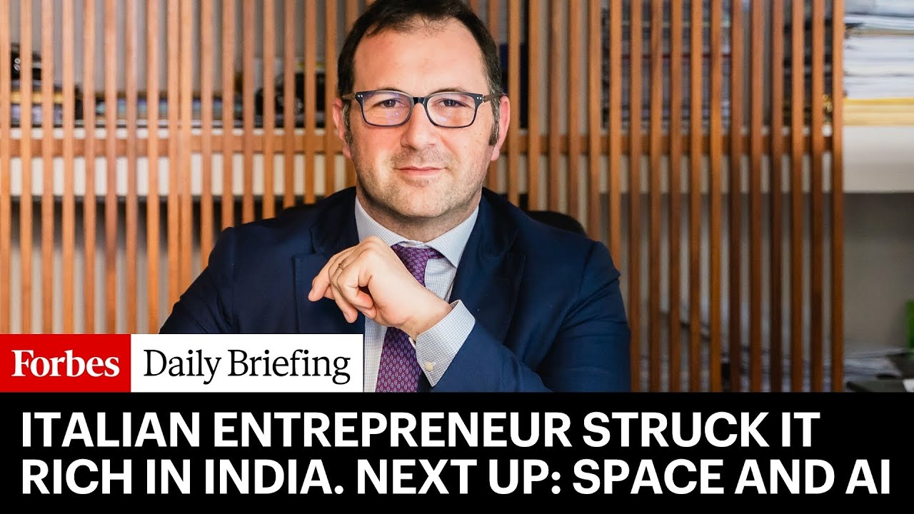 This Italian Entrepreneur Became A Billionaire Investing In India. Up Next: Space And AI