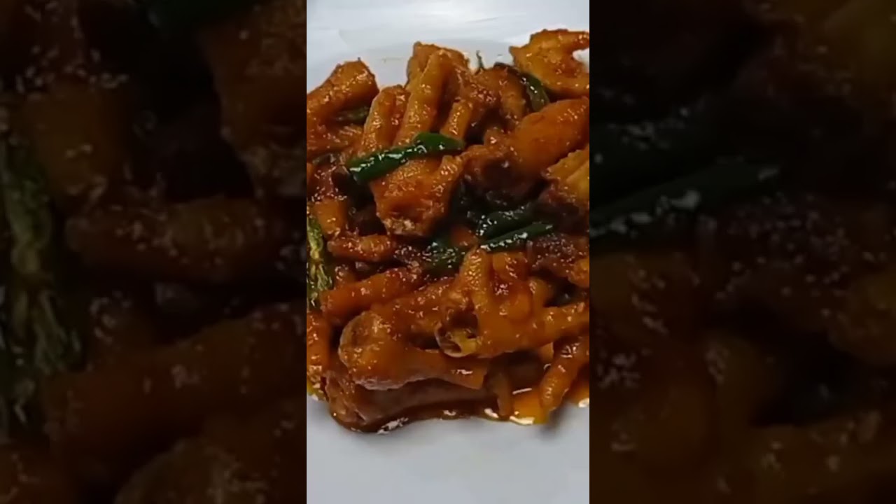 Resep Masak Ceker Ayam Pedas Manis