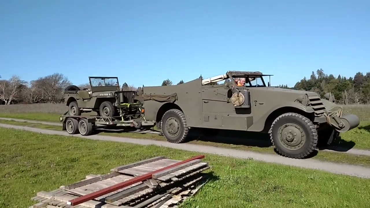 The M3A1 Scout Car, An American armored car of WWII