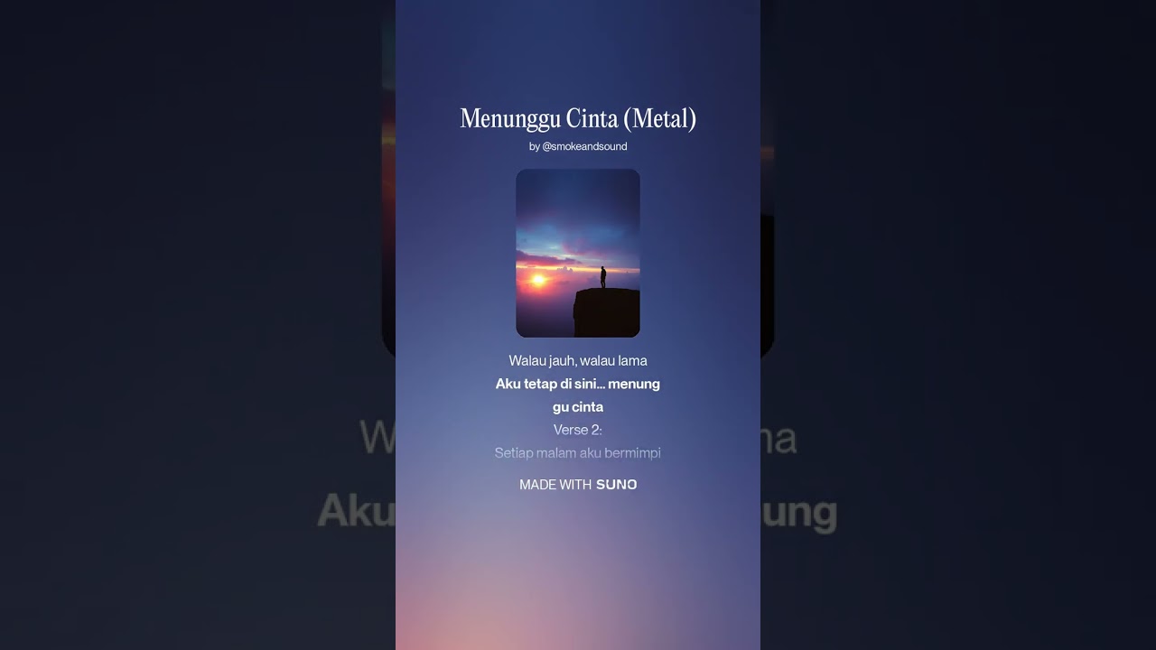 SmokeAndSound - Menunggu Cinta (Metal)