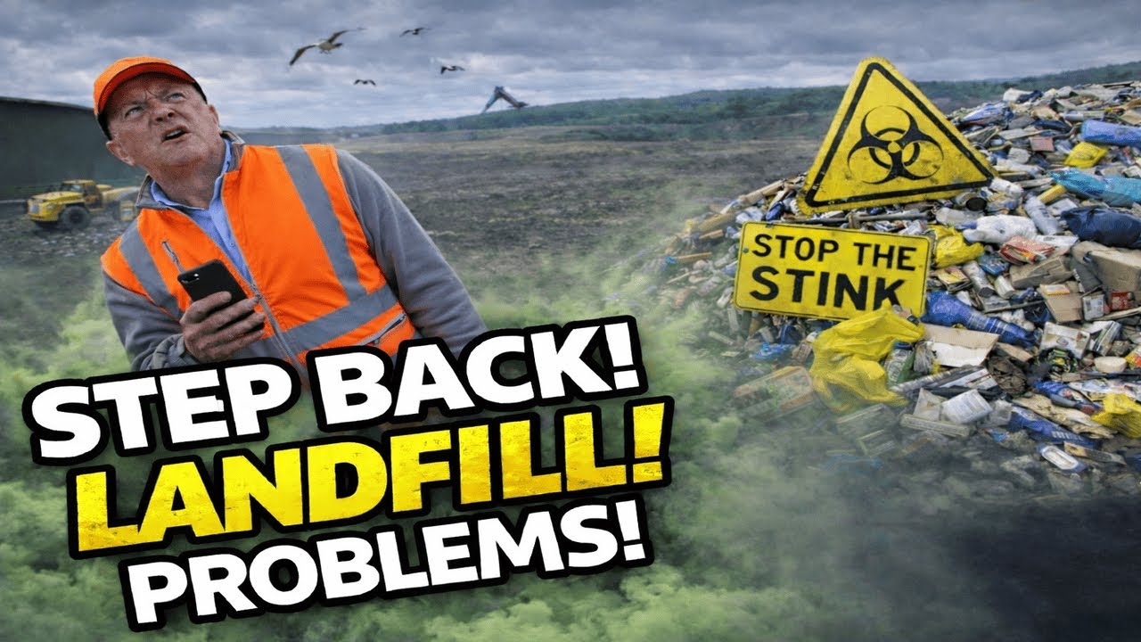 “STEP BACK!” landfill Worker Confronts Me Over Filming ❌🎥😱🚨