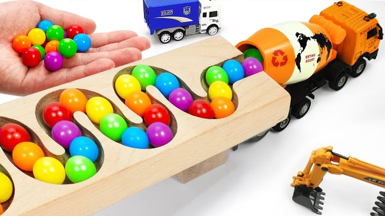 Marble Run ☆ HABA Slope & Handmade Wooden DIY & Marble & Wooden Ball Slider & PVC Pipe Tunnel 7