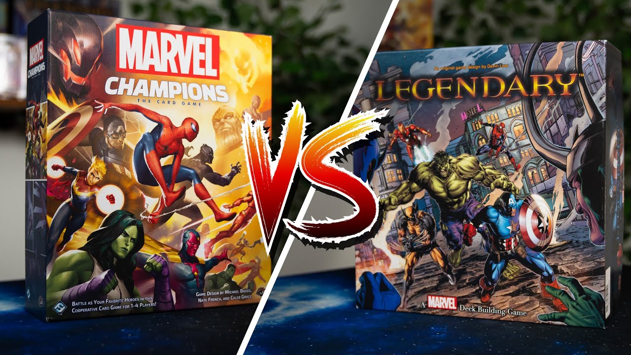 Marvel Champions vs. Marvel Legendary || Which One is for You?