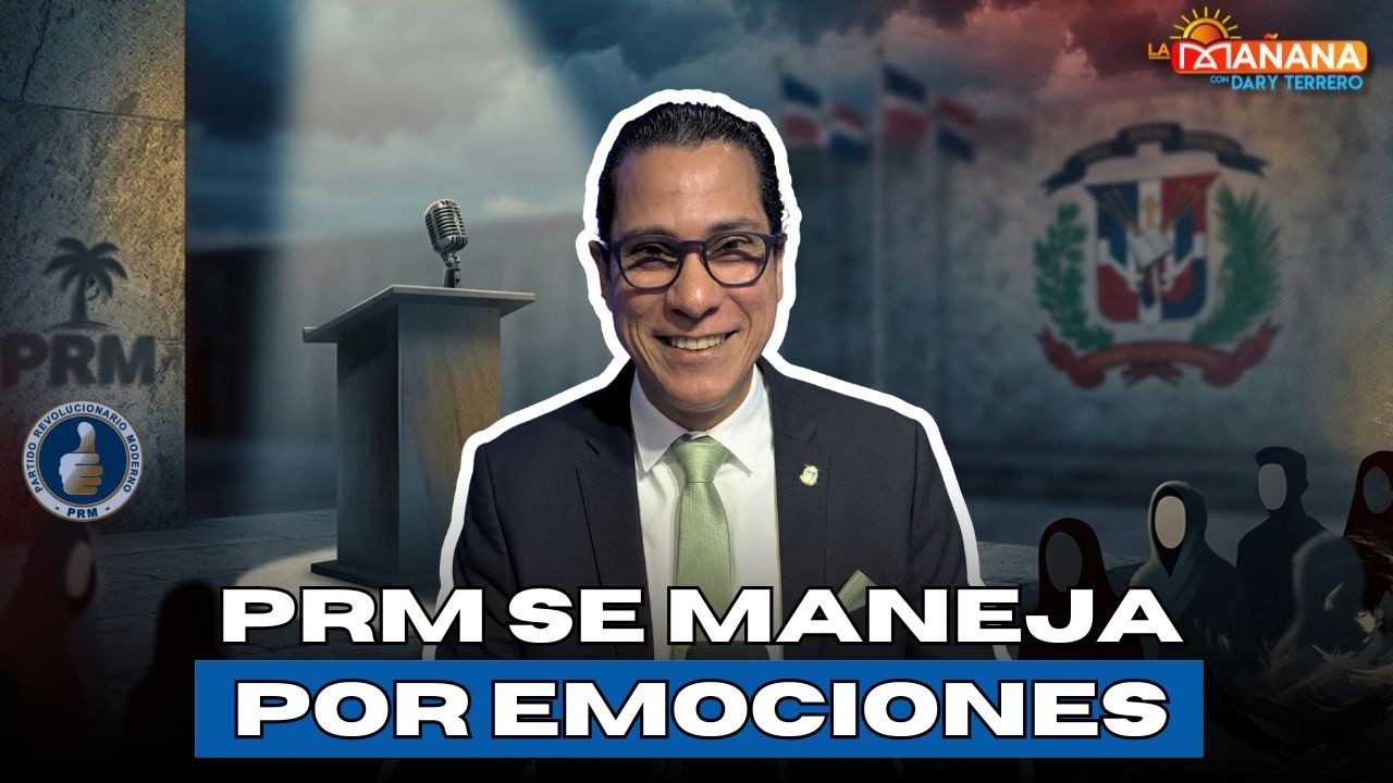 El PRM se maneja con emociones; ha instaurado el inculpado del mes