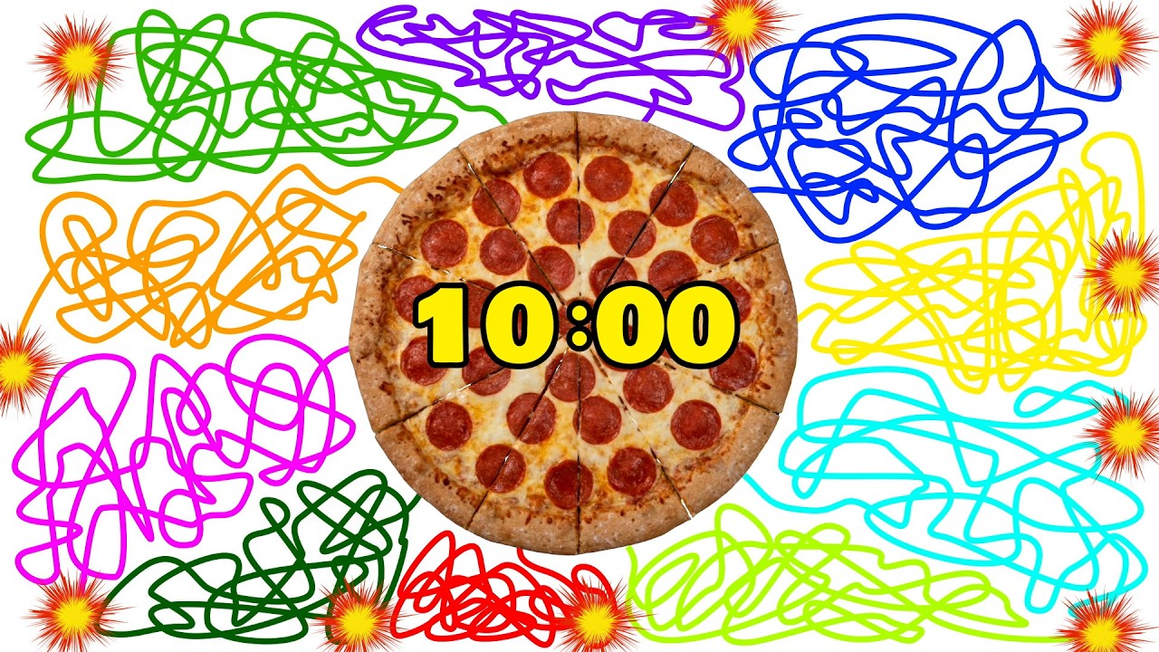 10 Minute Timer Bomb PIZZA 🍕