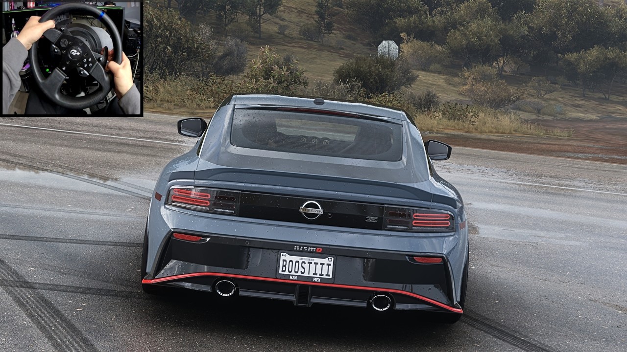 This 2023 Nissan Z Nismo Is FUN! - Forza Horizon 5 | Steering Wheel Gameplay