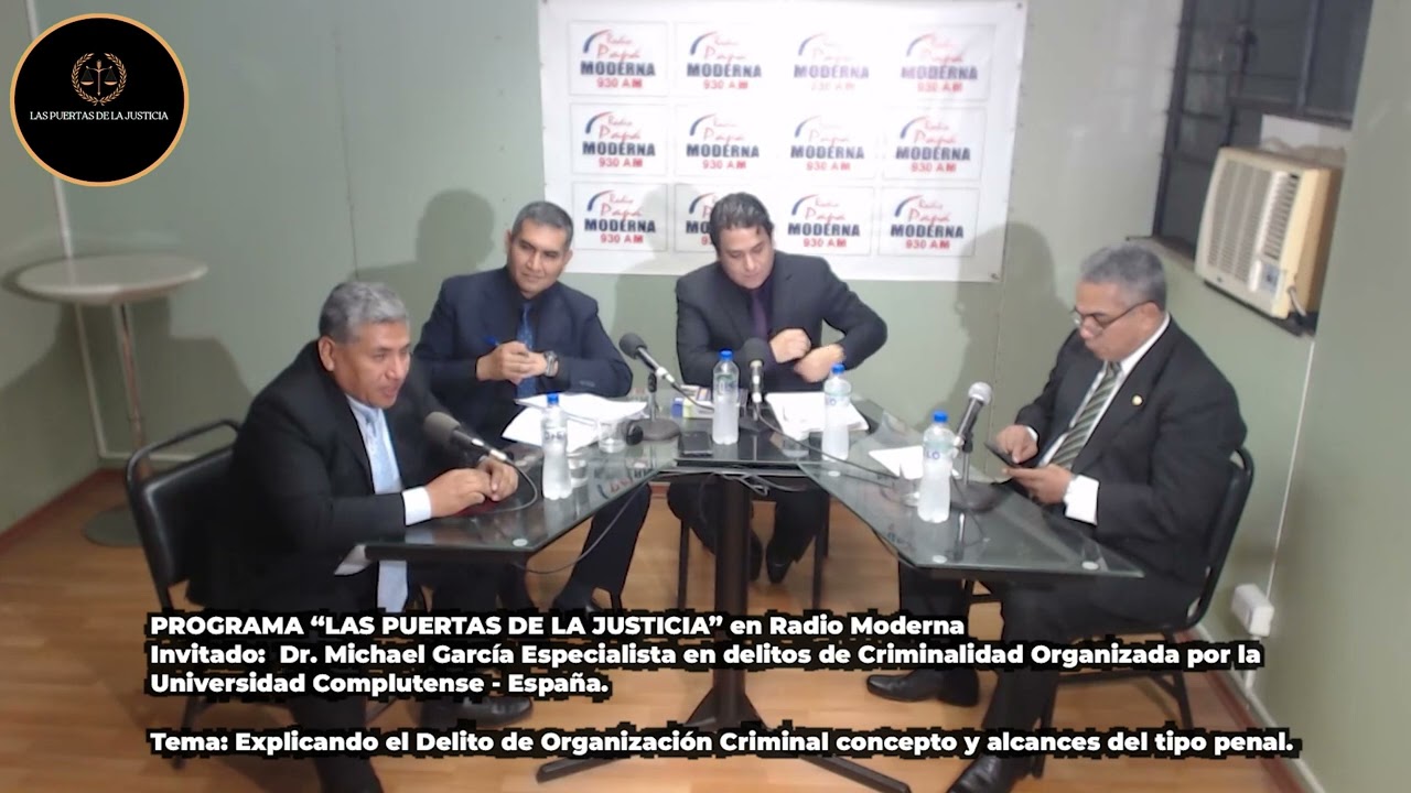 Temas: Ley 30077, ilicitos complejos, Concepto y alcances - Dr. Michael García