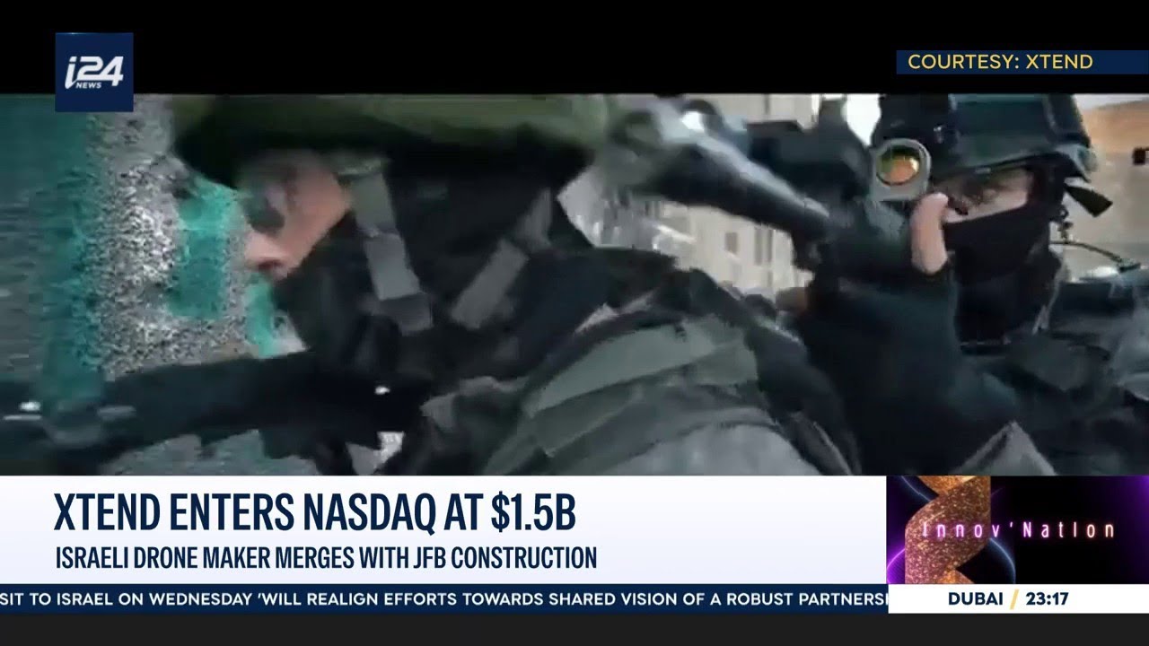 Israeli drone maker Xtend enters Nasdaq at $1.5B