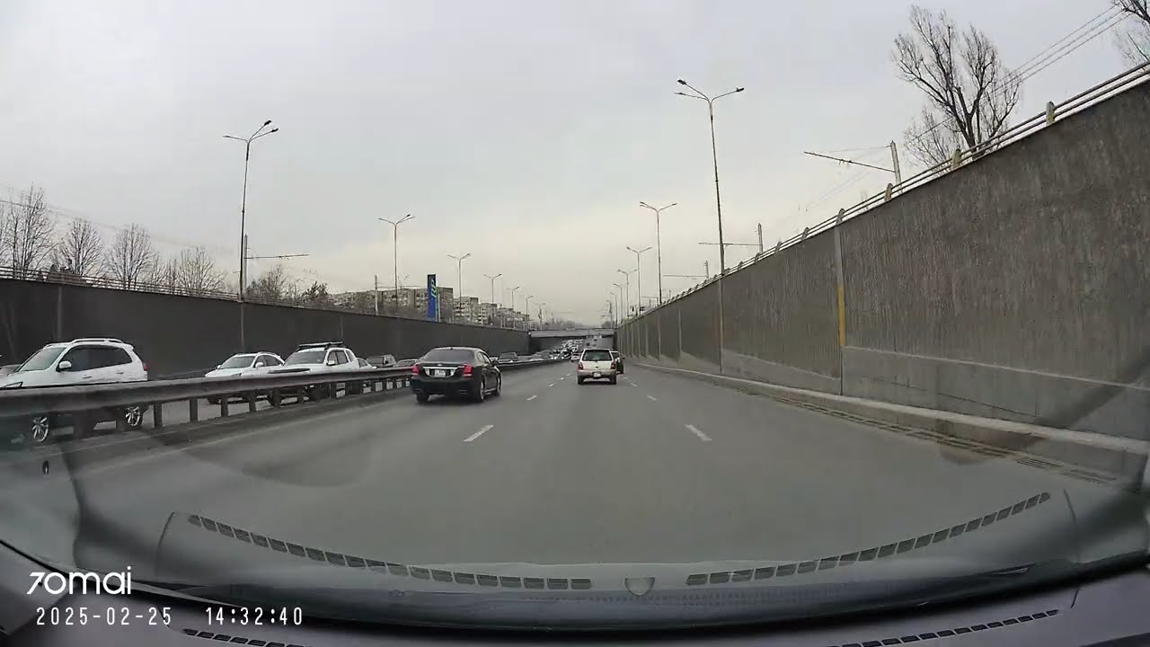Almaty road trip. Дороги нашего города. Улица Саина #kazakhstan #roads #almaty