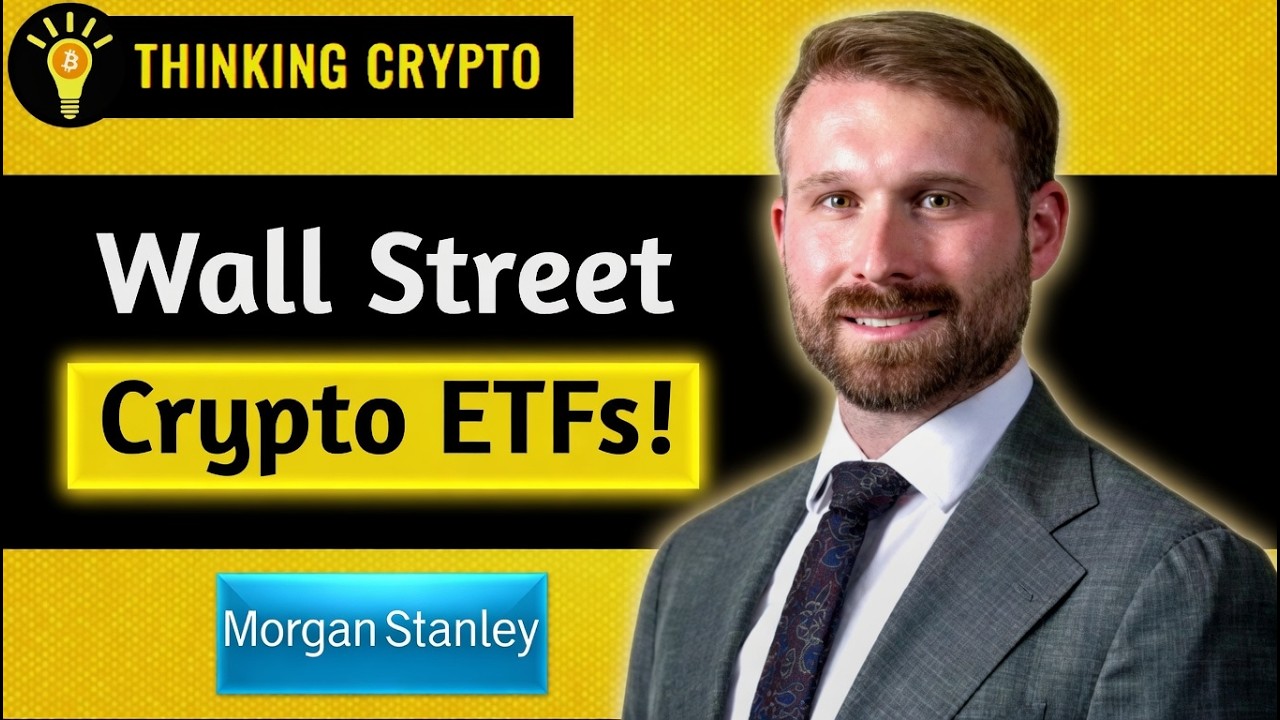 Биткоин-ETF от Morgan Stanley и планирует ли BlackRock запустить ETF на XRP и Solana? | Джеймс Се...