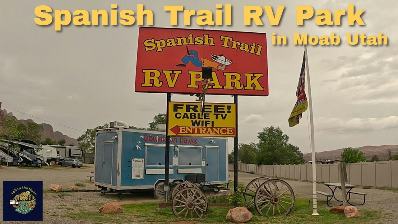 Spanish Trail RV Park in Moab Utah