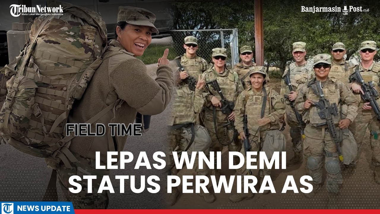 Wanita Indonesia Jadi Tentara AS, Rela Lepas WNI demi Status Perwira