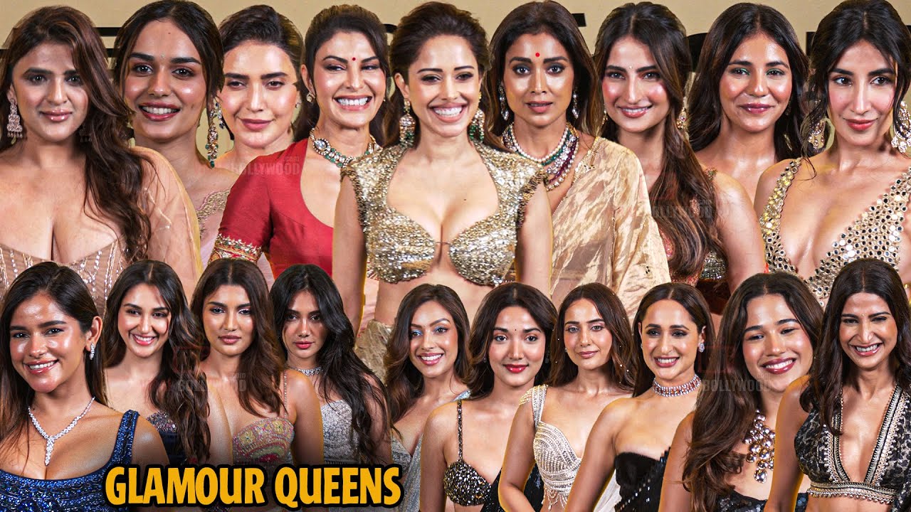Glamour Queens Actress | Esquire Magazine’s Diwali Party ,Palak Tiwari,Shriya Saran ,Nushrratt