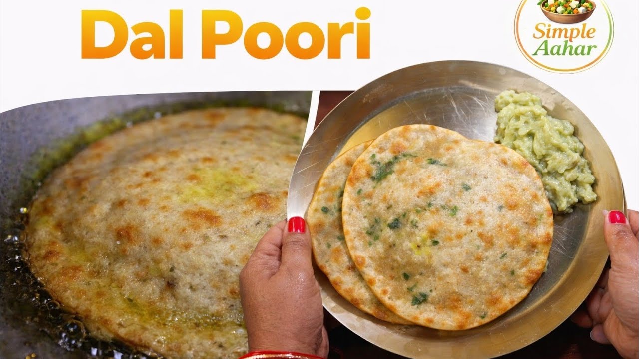 Dal Poori at Home | Simple Aahar 