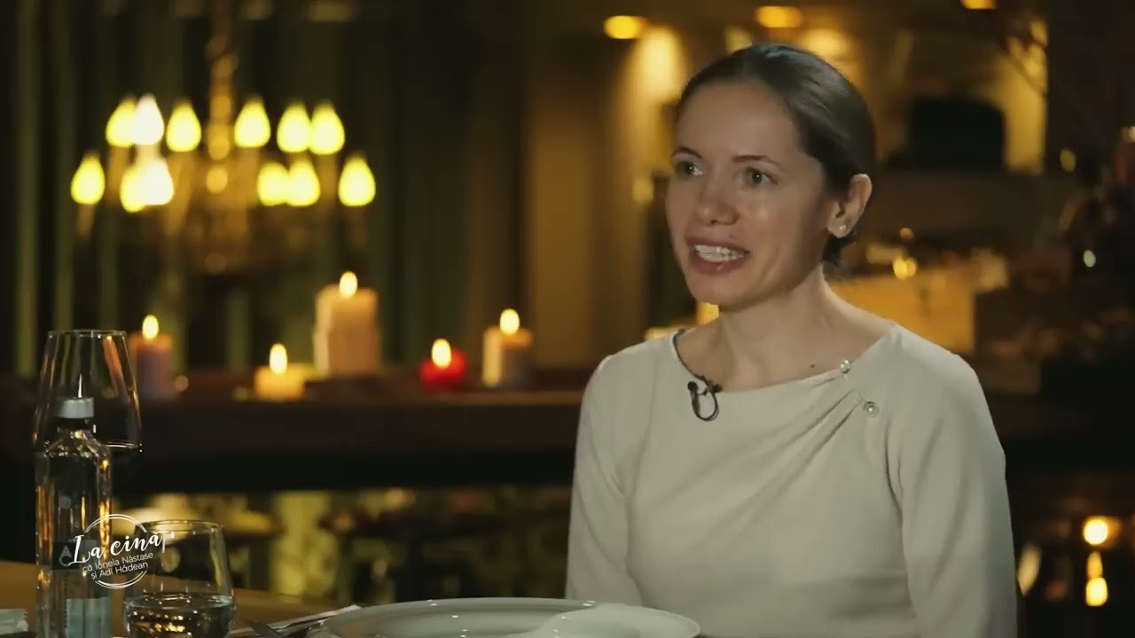 La cină. Cu Ionela Năstase și Mirabela Grădinaru.