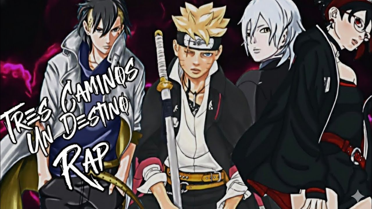 RAP EQUIPO 7 NUEVO 2025 | TRES CAMINOS UN DESTINO | BORUTO TWO BLUE VORTEX |BELKIELF 74