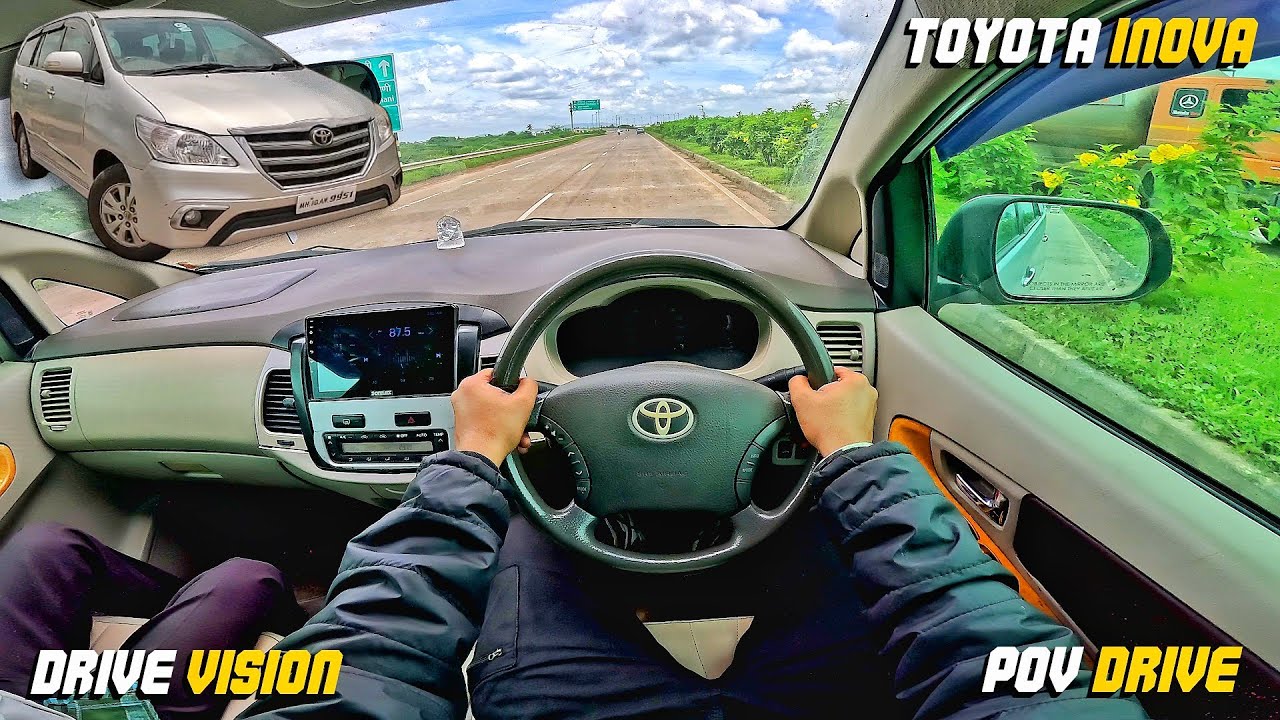 Toyota Innova 2015 : POV Drive | Ultimate MPV Experience On Highway Drive | #innova #povdrive #asmr