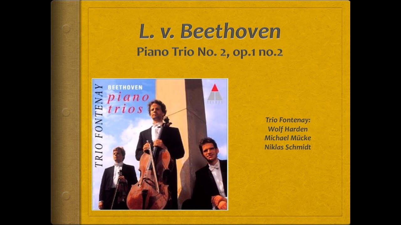 Beethoven, Piano Trio op.1,2 - Video Score - Trio Fontenay