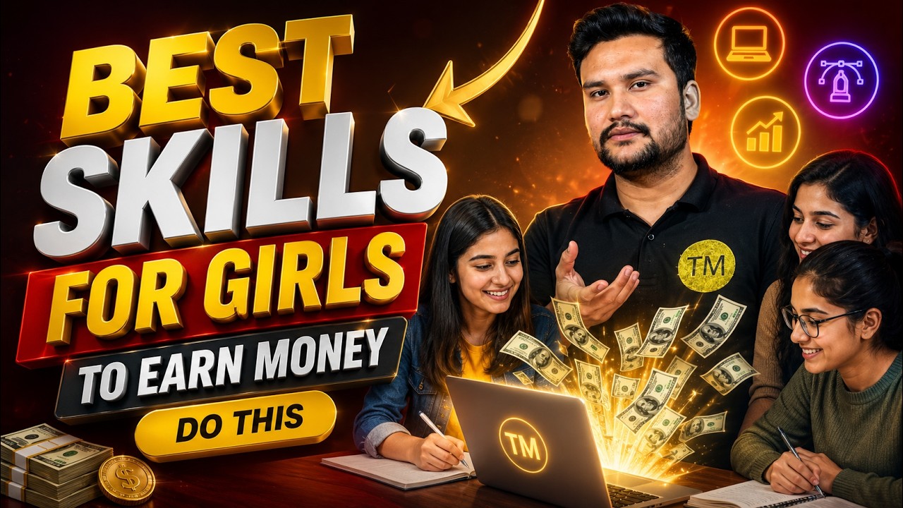 Best Skills For Girls To Earn Money Online 💸 | Top Skills 2026 🔥