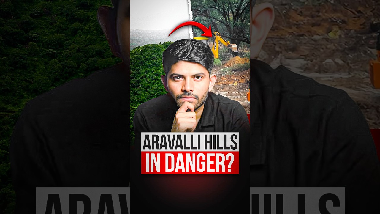 Aravali Hills are getting Destroyed 😢