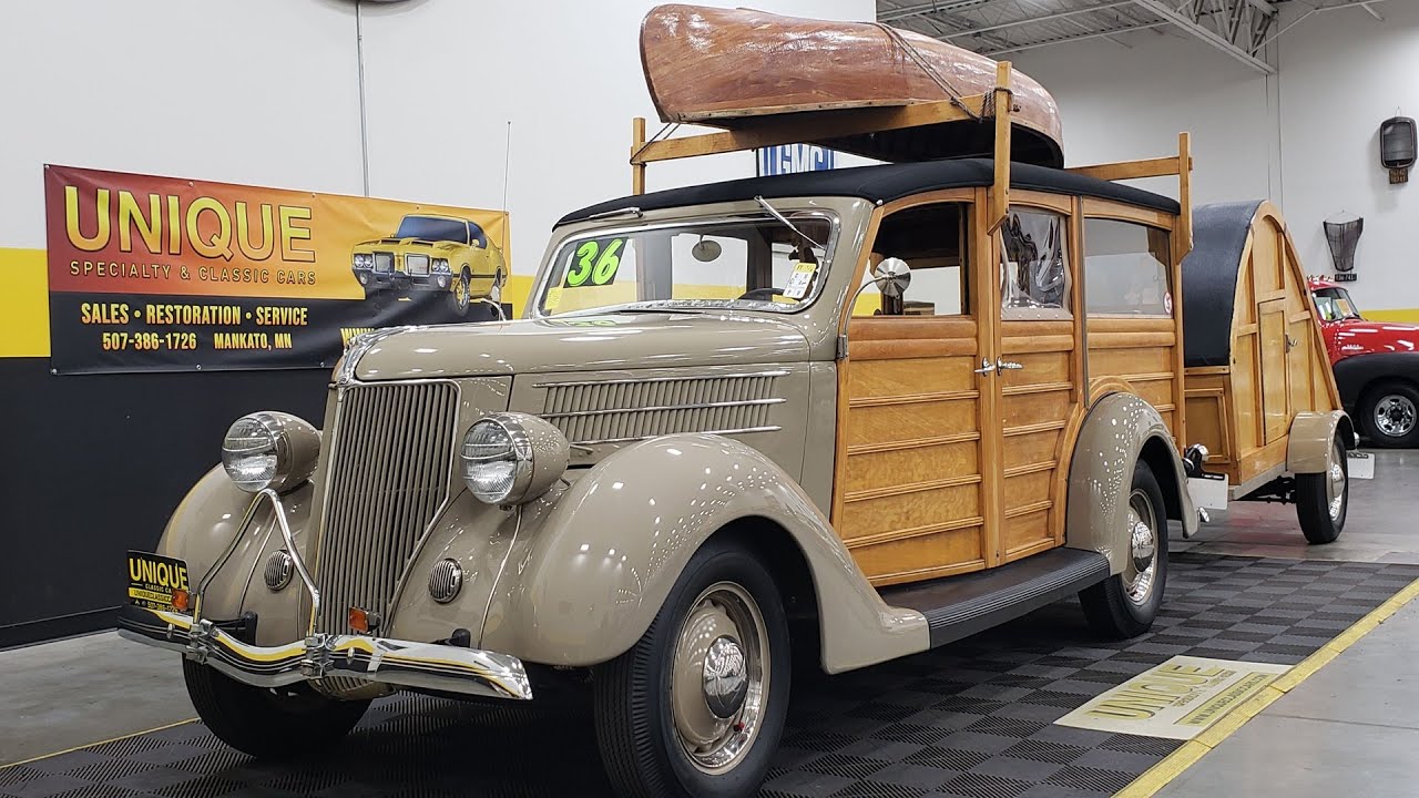1936 Ford Woody Wagon & Trailer | For Sale