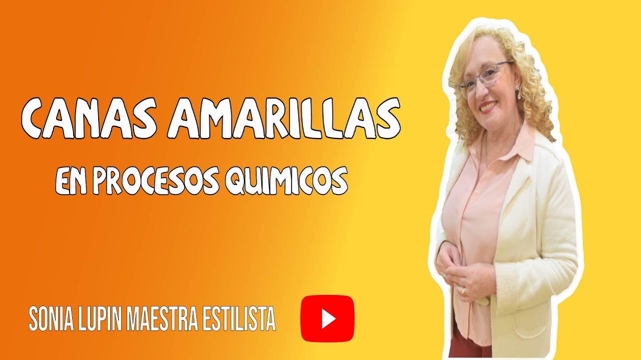 Canas amarillas después de un proceso químico