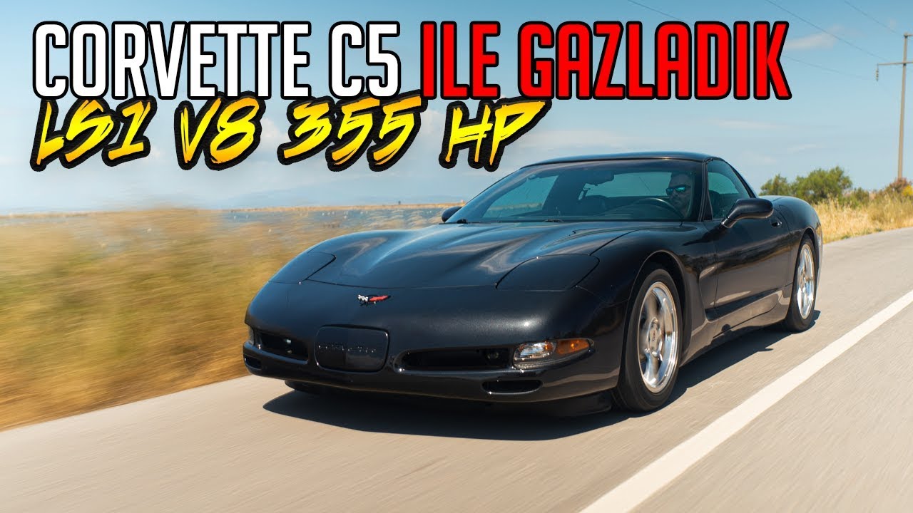 Chevrolet Corvette C5'in Efsane V8 Sesi / 355 HP ile Gazladık / Borla Egzoz !