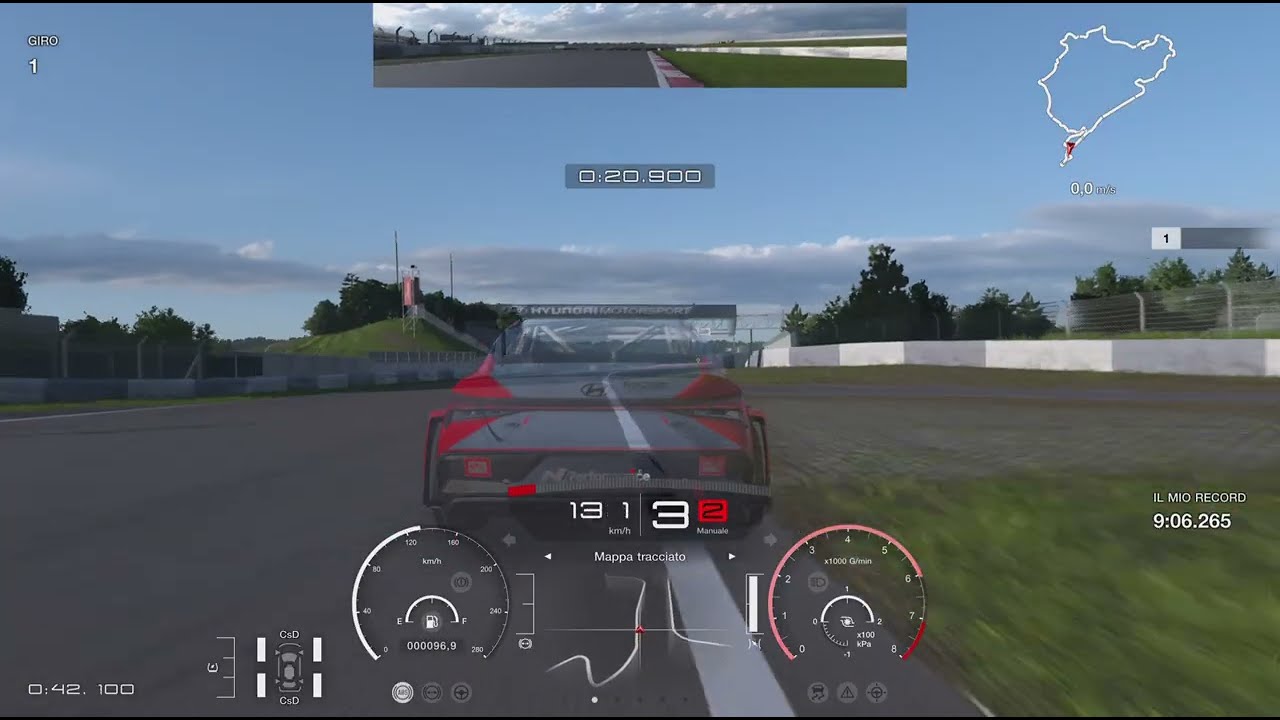 Gran Turismo 7_prova tempo nurburgring 24 h Elantra oro 9 03 375