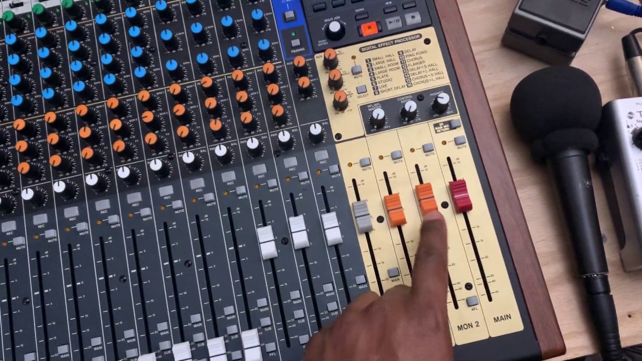 Tascam Model 24 ||| Using Aux Bus